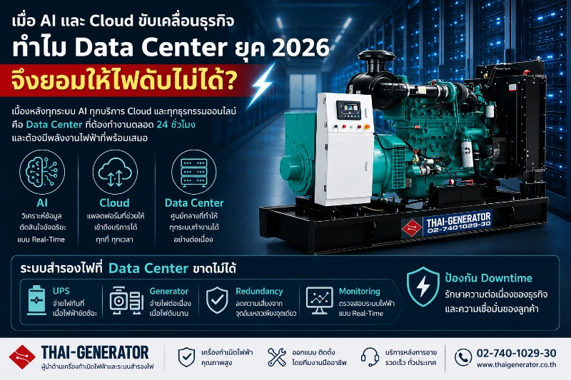 Generator for Data Center